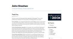 Desktop Screenshot of john-sheehan.com