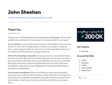 Tablet Screenshot of john-sheehan.com